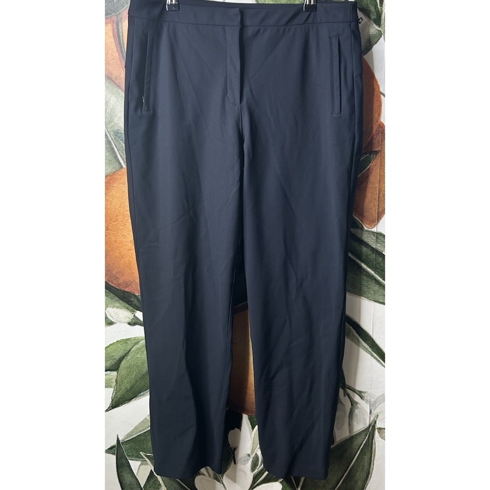 Lululemon On The Move Pant Womens Size 10 Black Stretch Travel Work Career